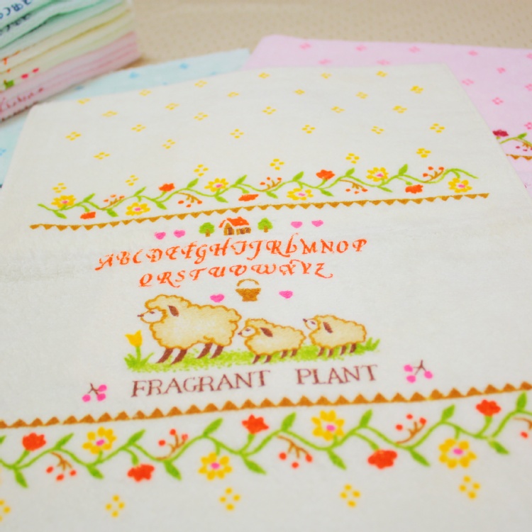 515-3可愛綿羊童巾200-7