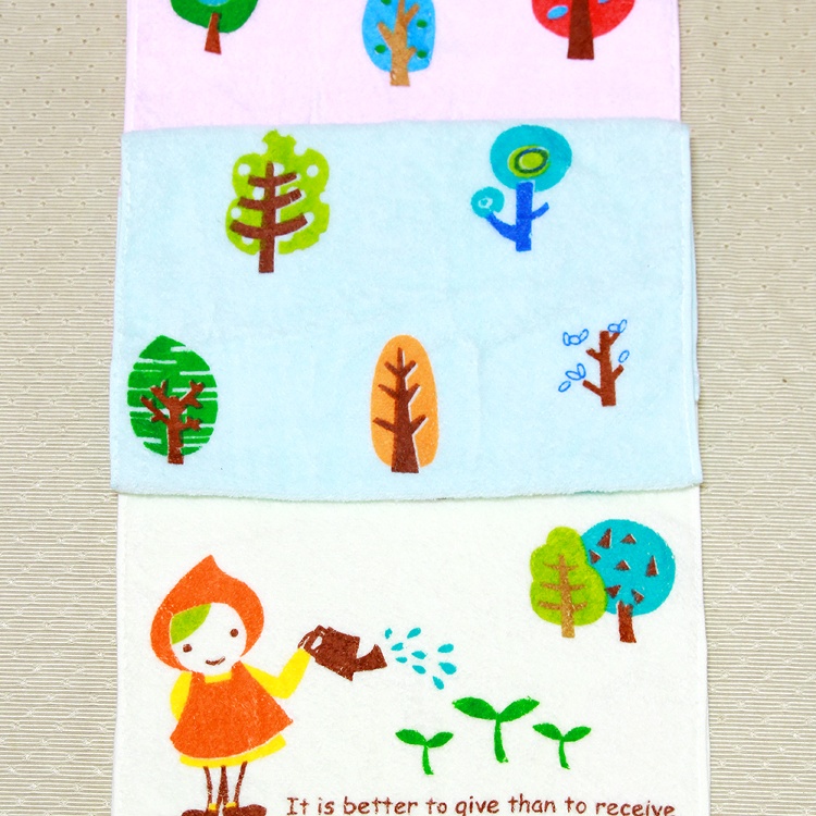 515-8童話森林童巾200-7