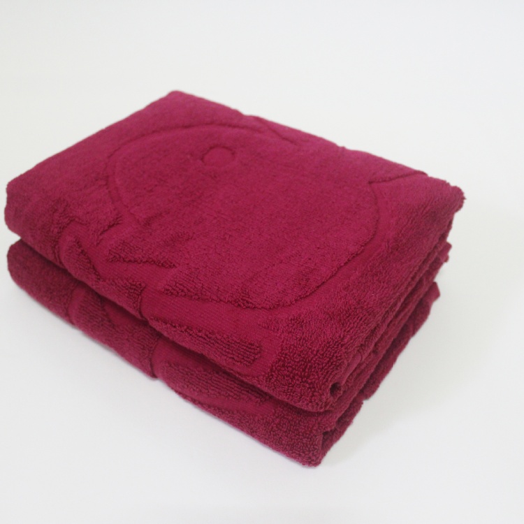 高級PLAY BOY枕頭巾 -[顏色深紅]