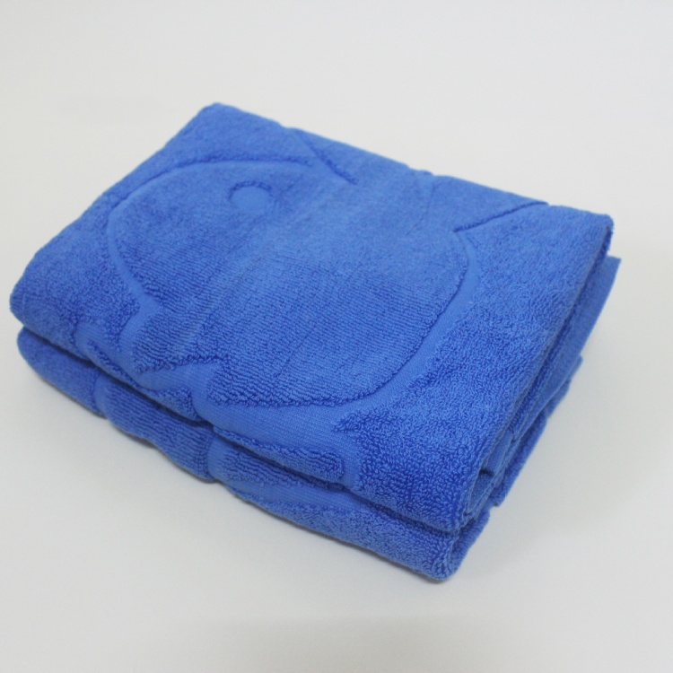 高級PLAY BOY枕頭巾 - [顏色藍]