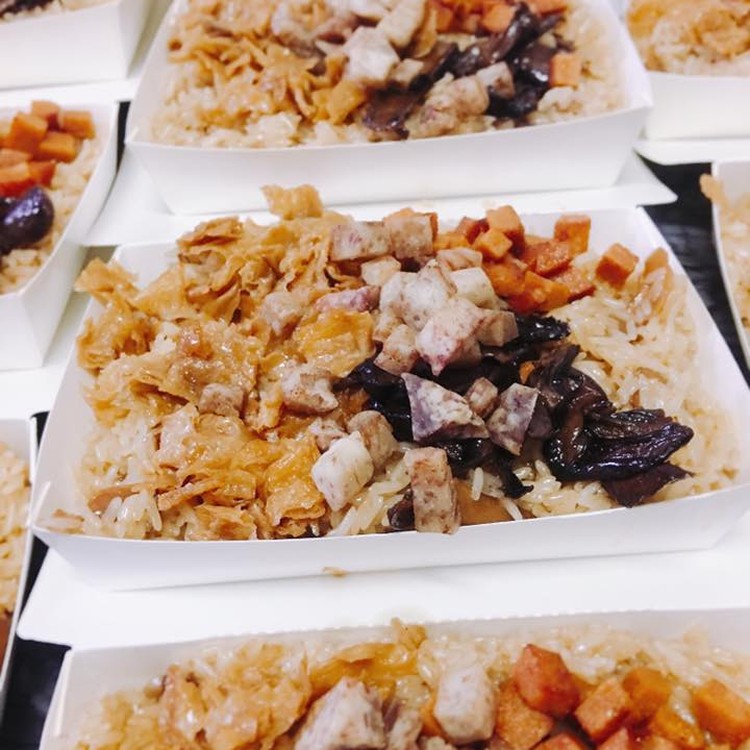 古早味芋頭素食油飯(1斤/包)