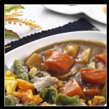 【雅寶頂級咖哩】有機蔬食蔬果麵疙瘩組(獨享包)飽足滿分