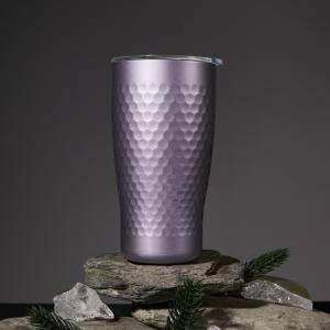 【乾唐軒活瓷】金石隨手杯 - 雙層不銹鋼3色任選 附精美禮盒提袋