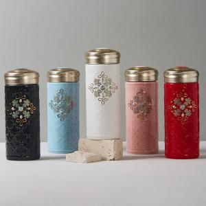 【乾唐軒活瓷】福來運轉隨身杯 - 雙層 5色任選 附精美禮盒