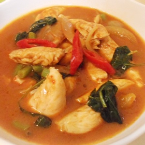 泰國料理-紅咖哩雞