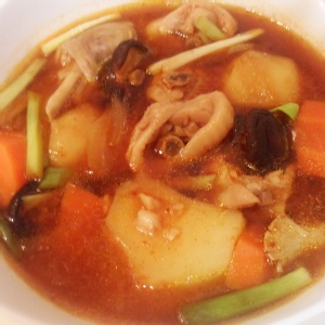 韓國料理-安東雞(韓式燉雞)