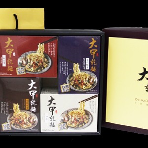 大甲乾麵-伴手禮【見麵有禮4入】精裝禮盒