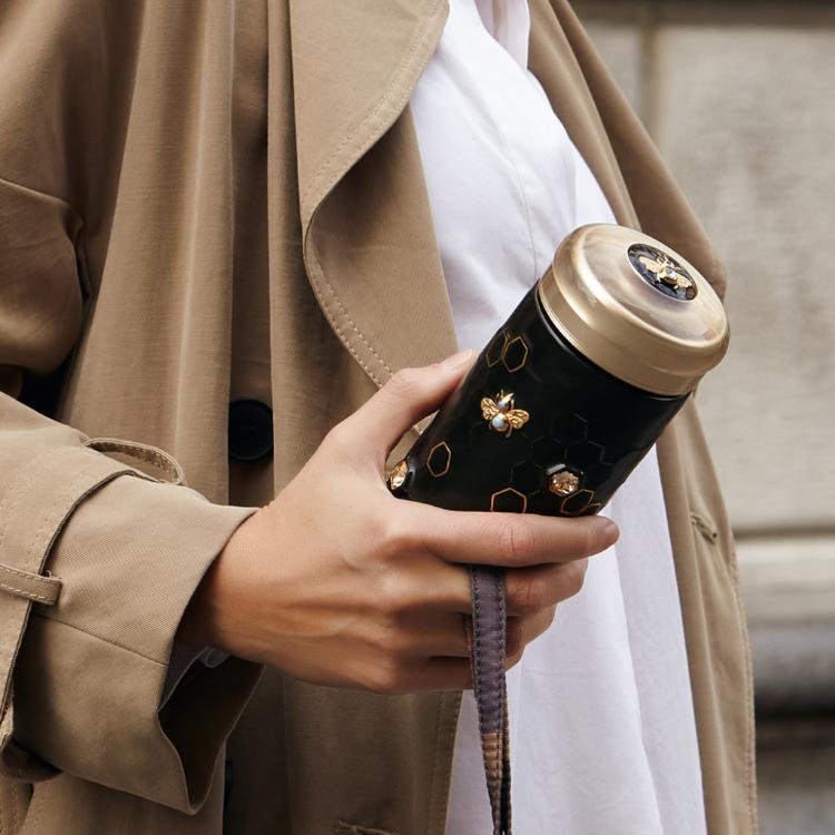 【乾唐軒活瓷】吉星大豐收隨身杯 - 雙層 4色任選 附精美禮盒