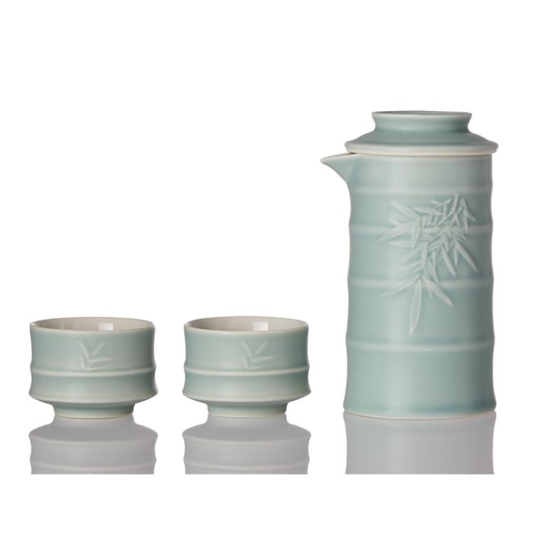 【乾唐軒活瓷】竹君子泡茶器 3色任選 附精美禮盒提袋