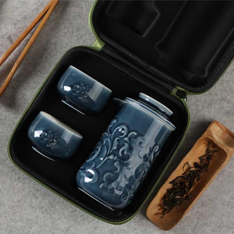 【乾唐軒活瓷】繁華盛世泡茶器 4色任選 附精美禮盒