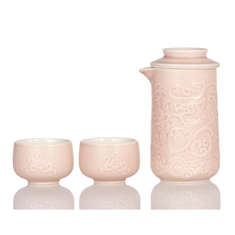 【乾唐軒活瓷】祥龍獻瑞泡茶器 4色任選 附精美禮盒