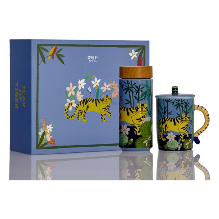 【乾唐軒活瓷】日出之地對裝禮盒組 - 4款任選 附精美禮盒