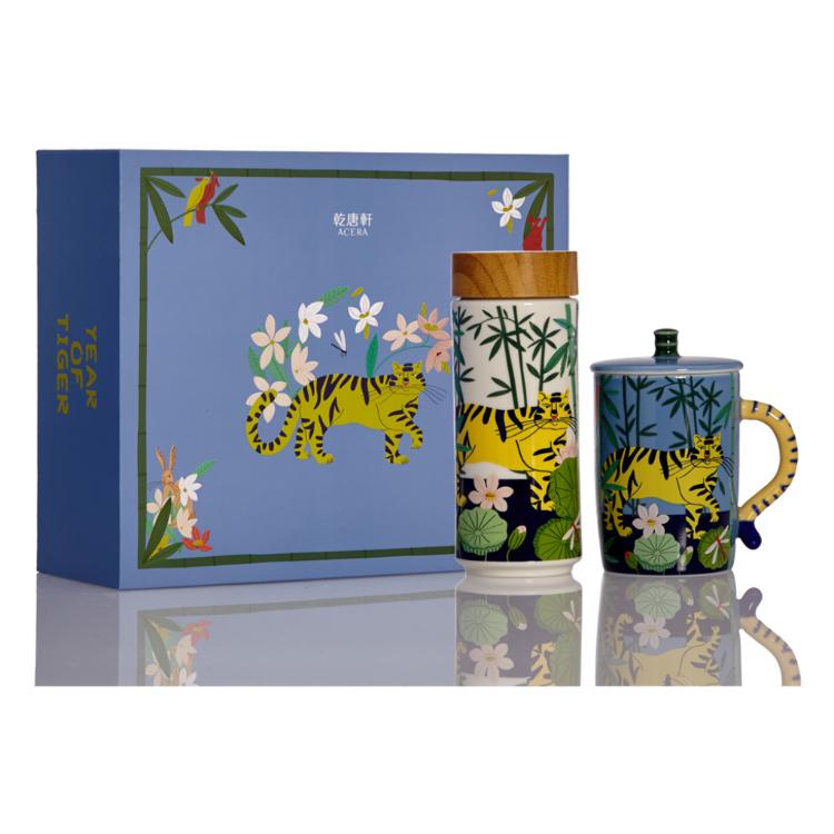 【乾唐軒活瓷】日出之地對裝禮盒組 - 4款任選 附精美禮盒