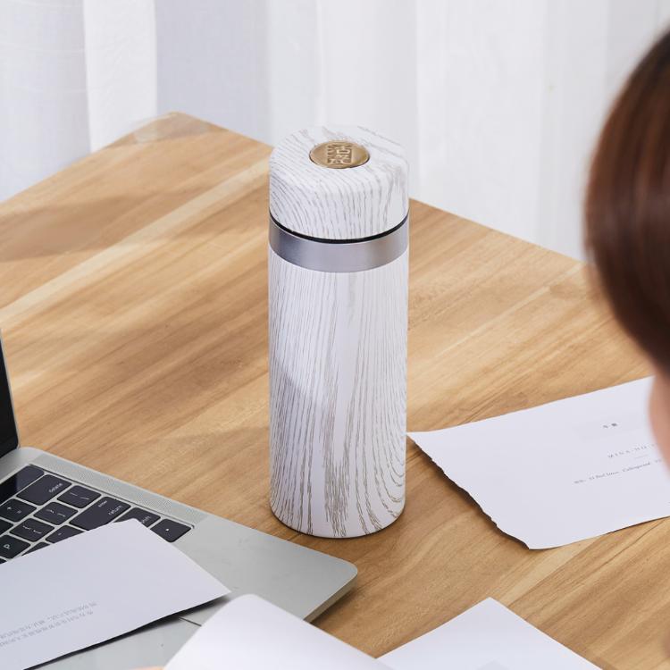 【乾唐軒活瓷】金石保溫杯 - 木紋款2色任選 附精美禮盒