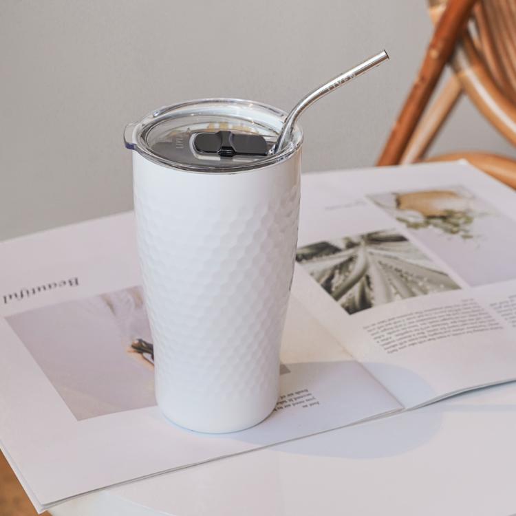 【乾唐軒活瓷】金石隨手杯 - 雙層不銹鋼3色任選 附精美禮盒提袋