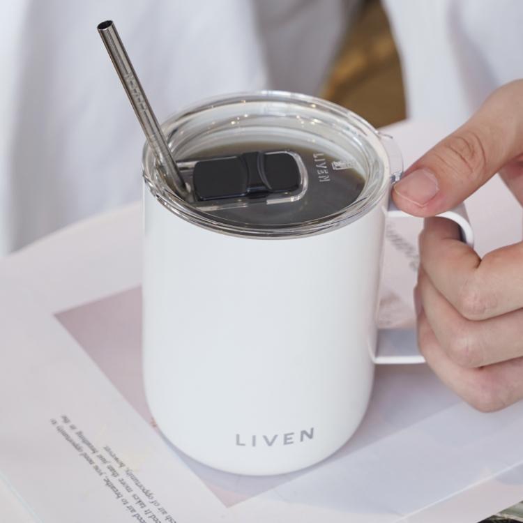 【乾唐軒活瓷】躍動馬克杯 - 雙層不銹鋼4色任選 附精美禮盒提袋