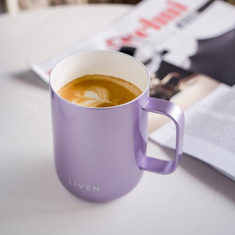 【乾唐軒活瓷】躍動馬克杯 - 雙層不銹鋼4色任選 附精美禮盒提袋