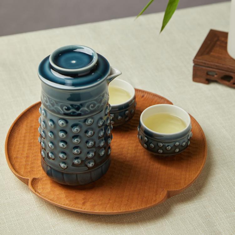 【乾唐軒活瓷】乾坤泡茶器 4色任選 附精美禮盒提袋