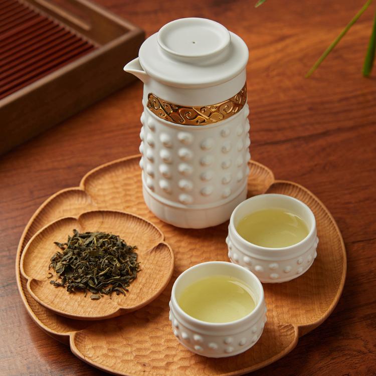 【乾唐軒活瓷】乾坤泡茶器-鎏金 2色任選 附精美禮盒