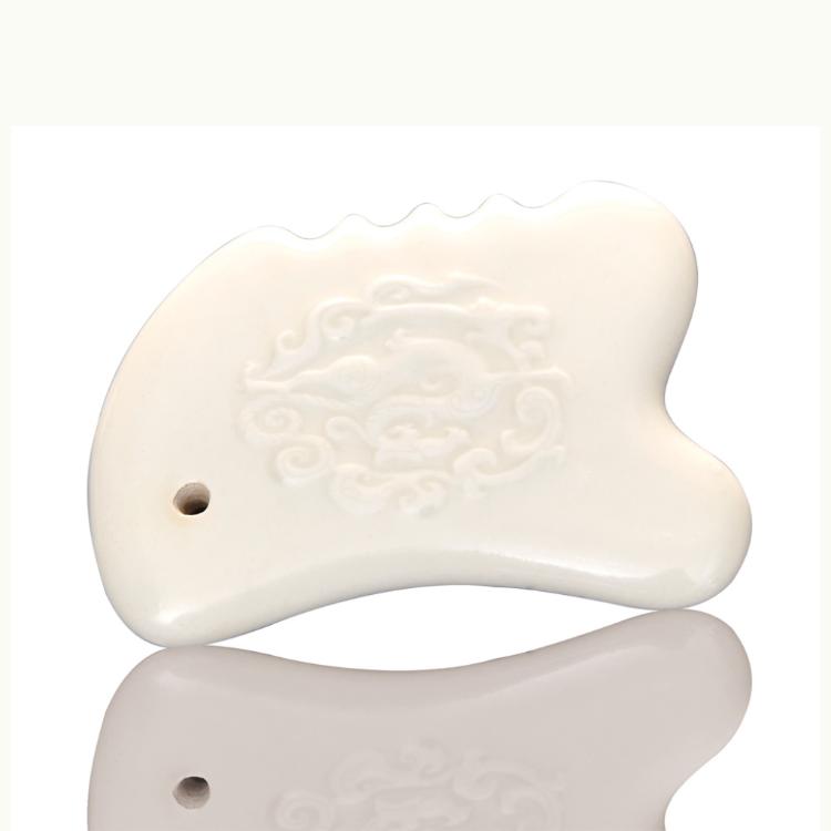 【乾唐軒活瓷】勢在必得活瓷按摩刮痧寶 - 白釉 附精美禮盒