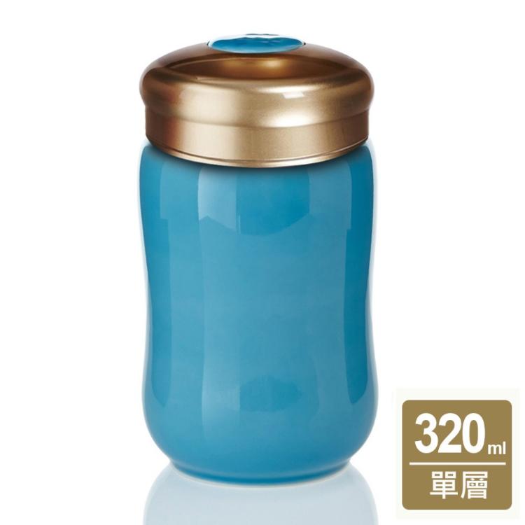 【乾唐軒活瓷】快樂隨身杯 - 單層 8色任選 附精美禮盒