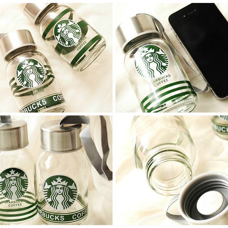 海外限定款星巴克Starbucks隨行玻璃杯 145ml