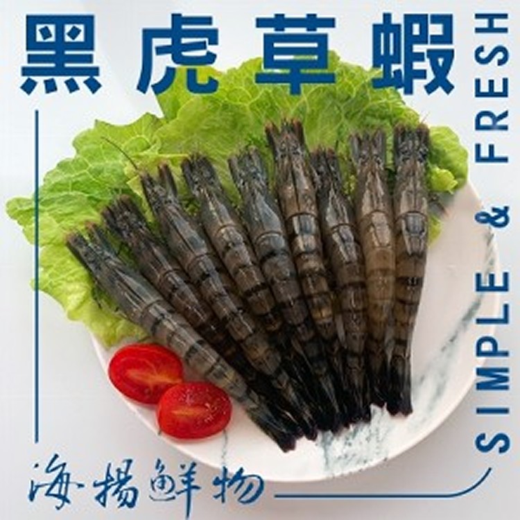 活凍黑虎草蝦 - 海揚鮮物-海鮮水產批發直營店