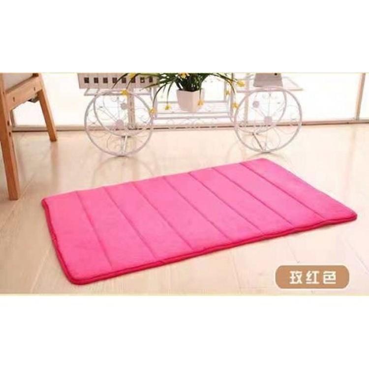 珊瑚絨記憶地墊