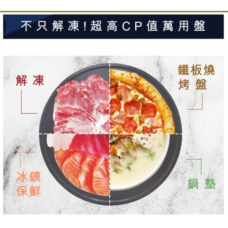 超高CP值!西華極速解凍燒烤萬用盤