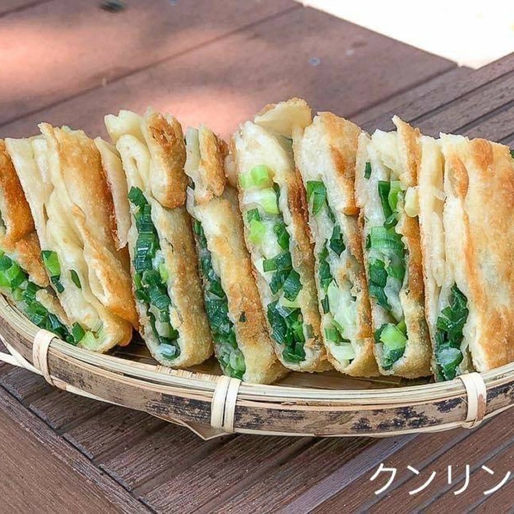 超級厚片蔥油餅3入