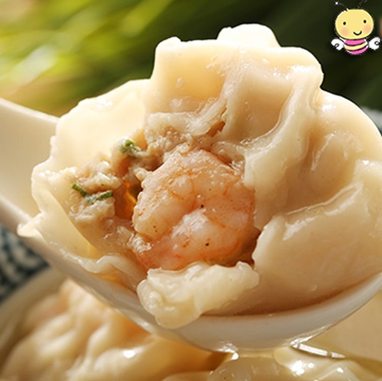 超大顆手工蝦仁大餛飩12顆裝
