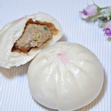 蔥燒鮮肉包 特價：$80