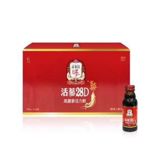 【正官庄】 活蔘28D 高麗蔘活力飲 10瓶/盒