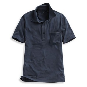 快乾網眼襯衫領polo衫-男 - lativ