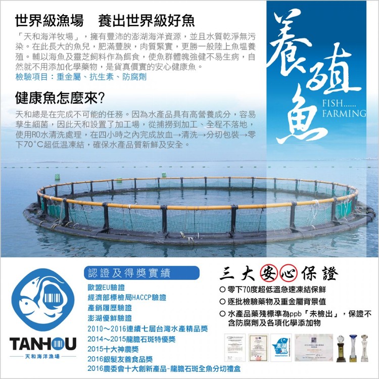 【天和鮮物】海鮸魚排