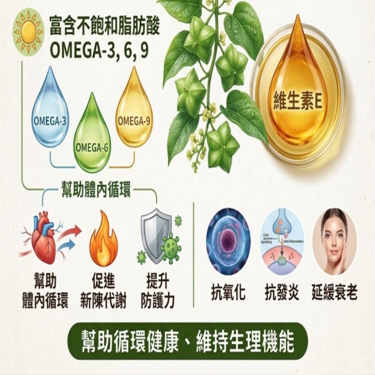 【森紀果】100%有機冷壓印加果油