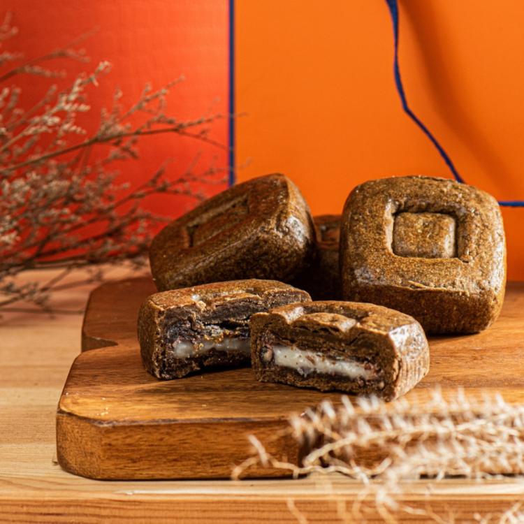 【由里糕點】豆干酥餅禮盒（黑豆干酥餅、黃豆干酥餅）（任選）