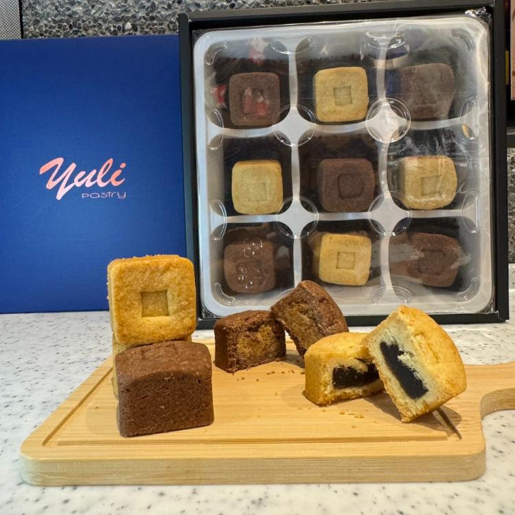 【由里糕點】小豆干酥餅禮盒