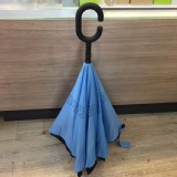 三代C型傘 (多了洞洞造型、撐開後弧度不同)