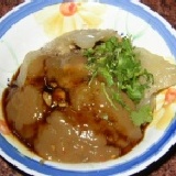 綜合口味6入, c傳統肉圓15元4入, 肉肉較多的肉圓 25元 2入