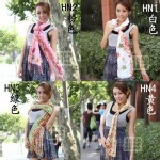 貝提↗OKOKBA 田園棉麻圍巾