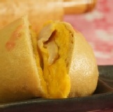 【香華手工鮮奶饅頭】黑糖燻雞起司包 一包五顆