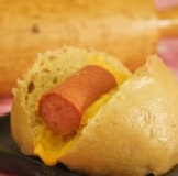 【香華手工鮮奶饅頭】黑糖熱狗起司包 一包五顆