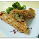 洋蔥赤肉捲 原味的不沾醬