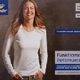 外貿德國TCM 女士含羊毛圓領打底衫 白