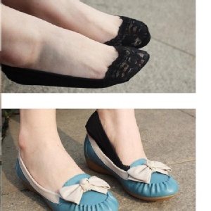 韓版氣質款蕾絲防滑隱形襪