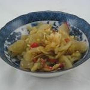 辣味酸菜一台斤 特價：$80