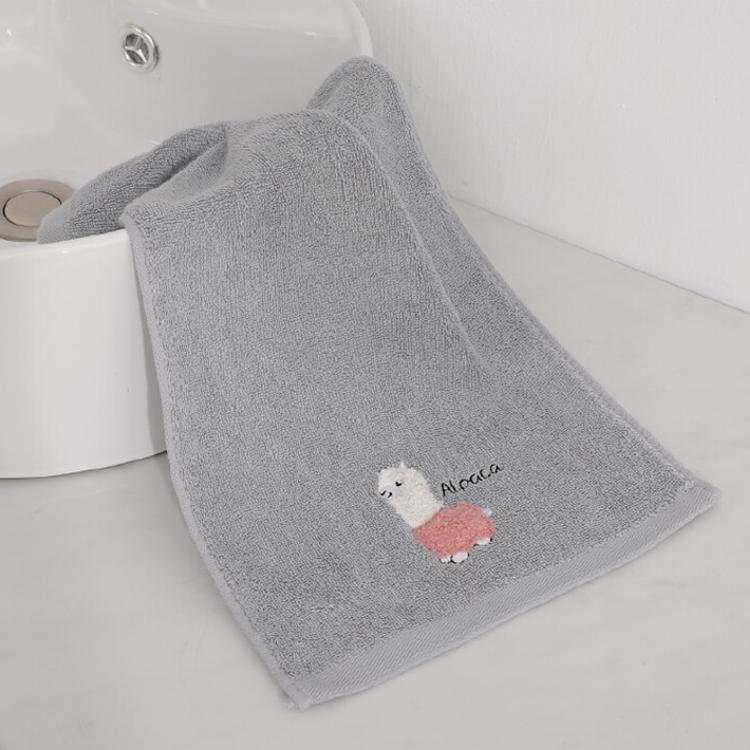 【HKIL-巾專家】可愛羊駝純棉兒童毛巾