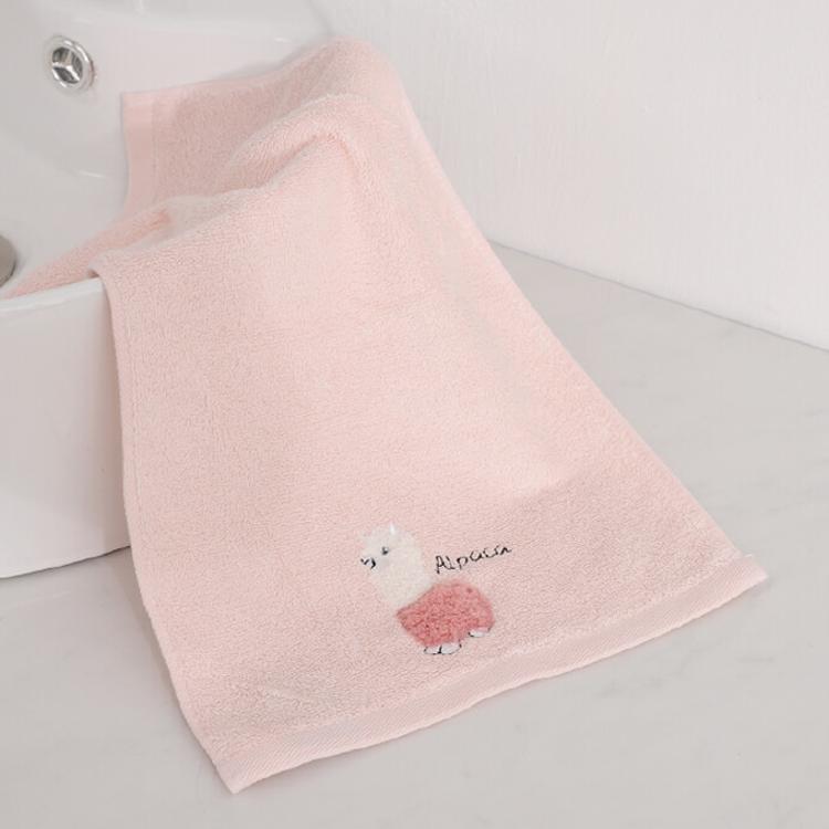 【HKIL-巾專家】可愛羊駝純棉兒童毛巾