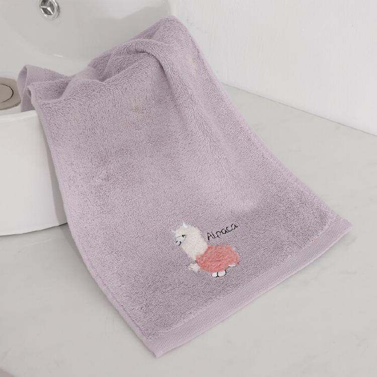【HKIL-巾專家】可愛羊駝純棉兒童毛巾